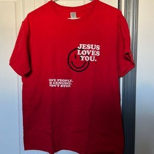 Jesus Loves You Co. Red Tshirt